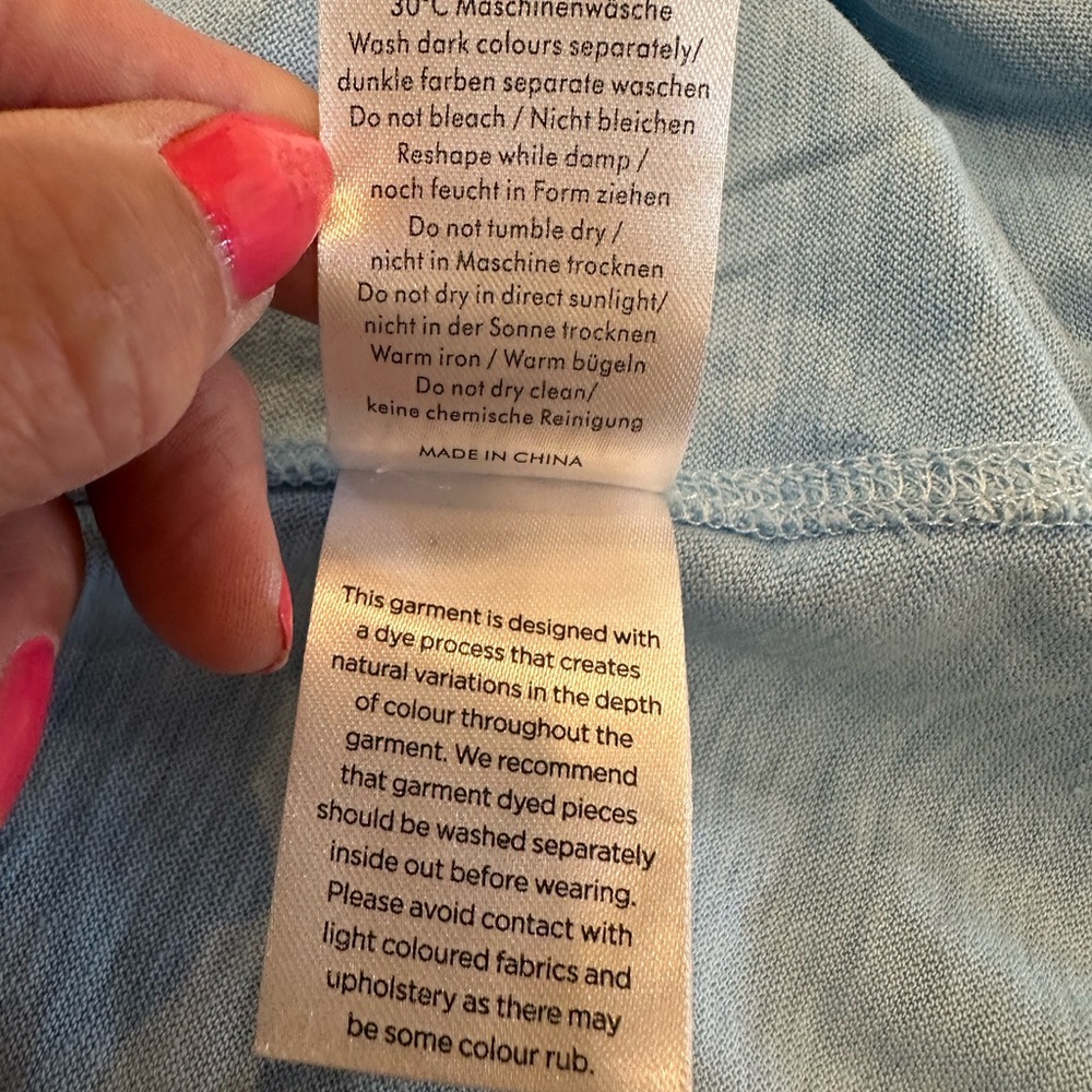 Wrap London Hemp & Organic Cotton Top‎ - Picture 9 of 11